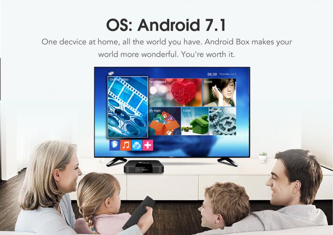 Caja elegante de Lastest Android TV, función completa de la caja HD DLNA de Android TV