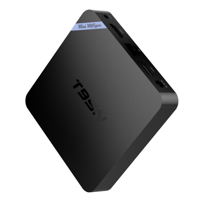 ayuda Bluetooth 5 de la caja de 100mbps Amlogic Android TV - hardware de la base GPU