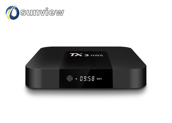 China Caja de TX3 4k Android TV, caja 17,3 de Hd Amlogic S905 TV instalada previamente proveedor
